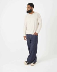 Riding High Tokyo Loopwheel Henley L/S Tee