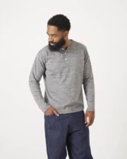 Riding High Tokyo Loopwheel Henley L/S Tee