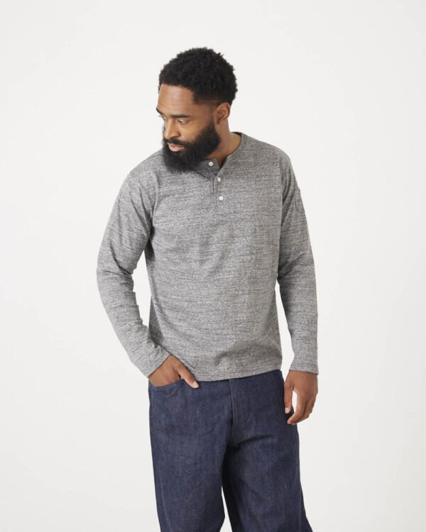 Riding High Tokyo Loopwheel Henley L/S Tee