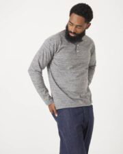 Riding High Tokyo Loopwheel Henley L/S Tee