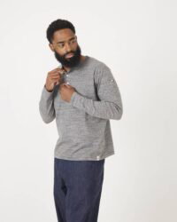 Riding High Tokyo Loopwheel Henley L/S Tee