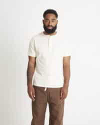 Loop & Weft Loopwheeled Classic Henley