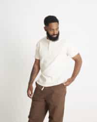 Loop & Weft Loopwheeled Classic Henley