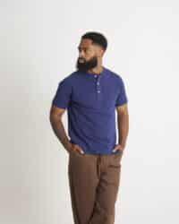 Loop & Weft Loopwheeled Classic Henley