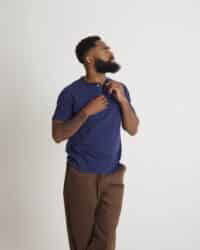 Loop & Weft Loopwheeled Classic Henley