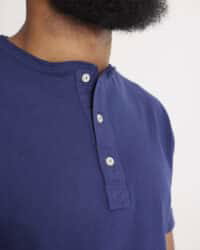 Loop & Weft Loopwheeled Classic Henley