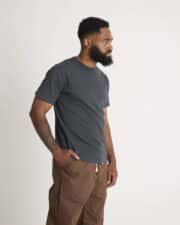 Loop & Weft Loopwheeled Shoulder Taped Crew