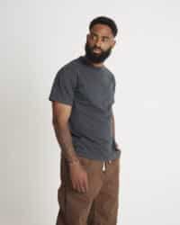 Loop & Weft Loopwheeled Shoulder Taped Crew