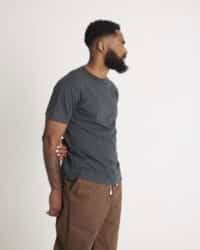 Loop & Weft Loopwheeled Shoulder Taped Crew