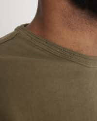 Loop & Weft Loopwheeled Shoulder Taped Crew