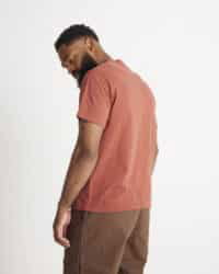 Loop & Weft Loopwheeled Shoulder Taped Crew