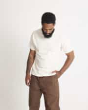 Loop & Weft Loopwheeled Shoulder Taped Crew