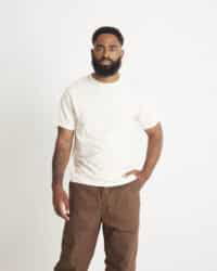 Loop & Weft Loopwheeled Shoulder Taped Crew