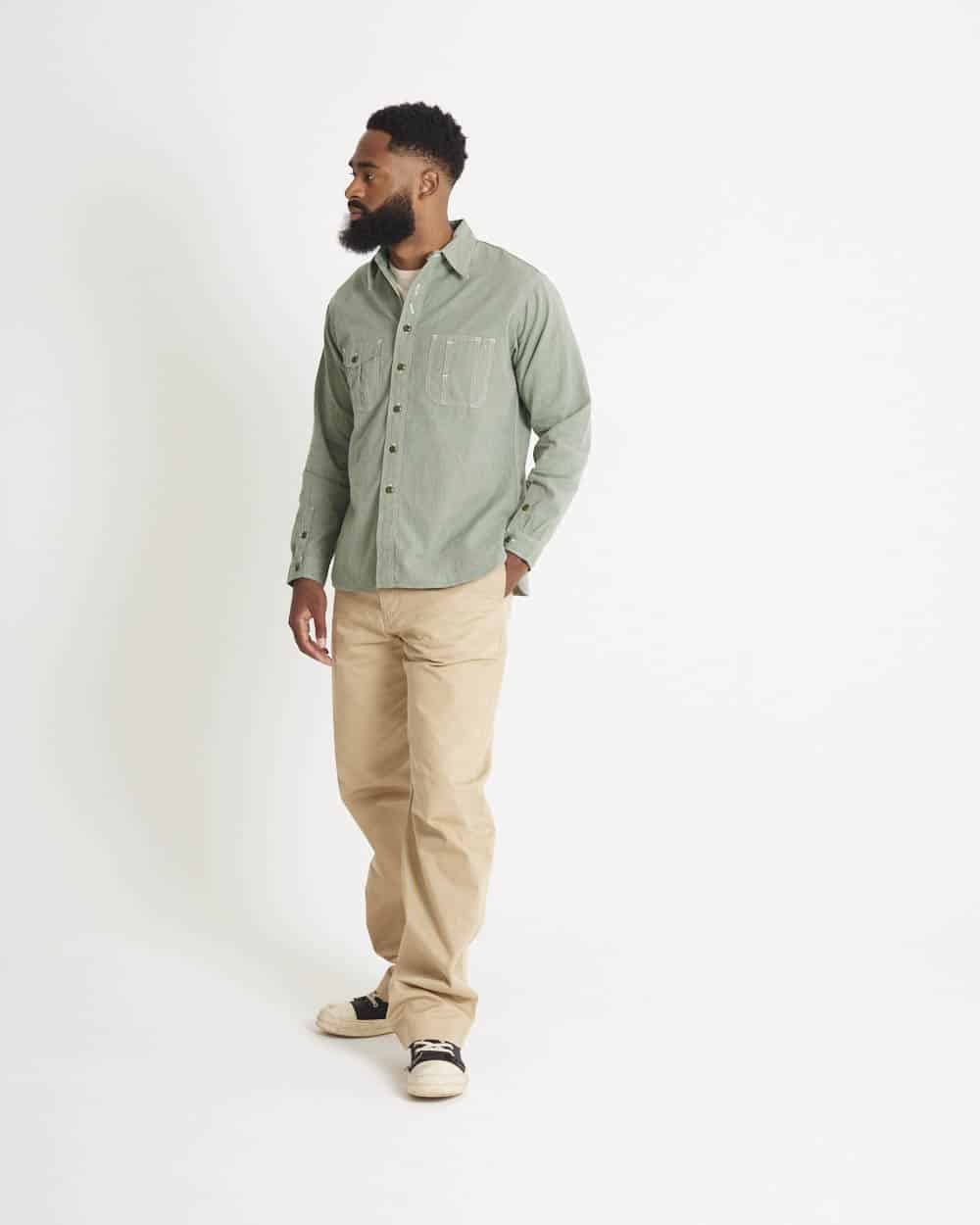 The Rite Stuff Railhead Salt & Pepper Work Shirt