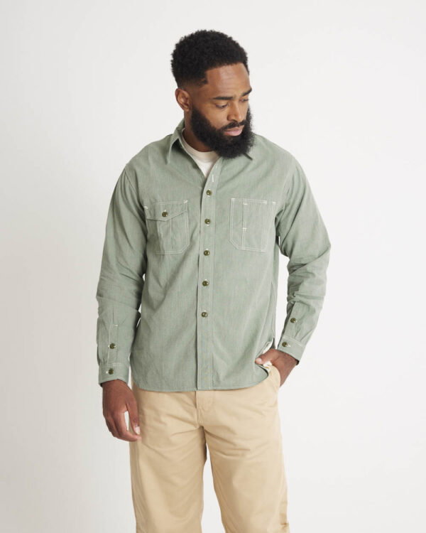 The Rite Stuff Railhead Salt & Pepper Work Shirt
