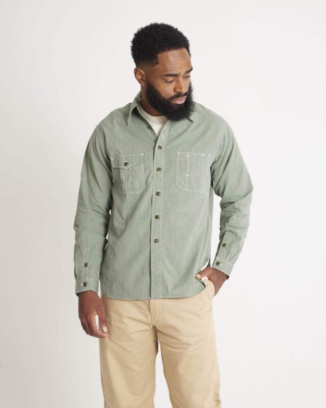 The Rite Stuff Railhead Salt & Pepper Work Shirt