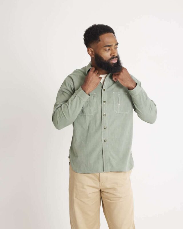 The Rite Stuff Railhead Salt & Pepper Work Shirt