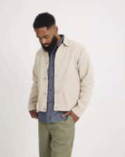 Seuvas Linen/Cotton Trucker Jacket