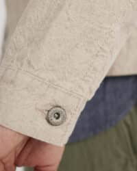 Seuvas Linen/Cotton Trucker Jacket