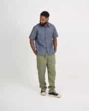 Seuvas Linen Tapered 2-Tuck Pants