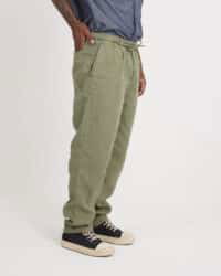 Seuvas Linen Tapered 2-Tuck Pants
