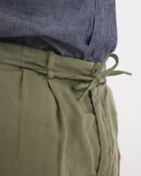 Seuvas Linen Tapered 2-Tuck Pants