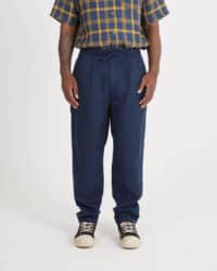 Seuvas Linen Tapered 2-Tuck Pants