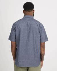 Selvedge Chambray Short Sleeve Work Shirt