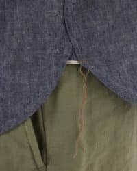Selvedge Chambray Short Sleeve Work Shirt