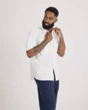 Selvedge Chambray Short Sleeve Work Shirt