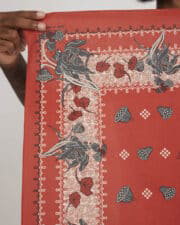 One Ear Brand Dead Lotus Bandanna - Molten
