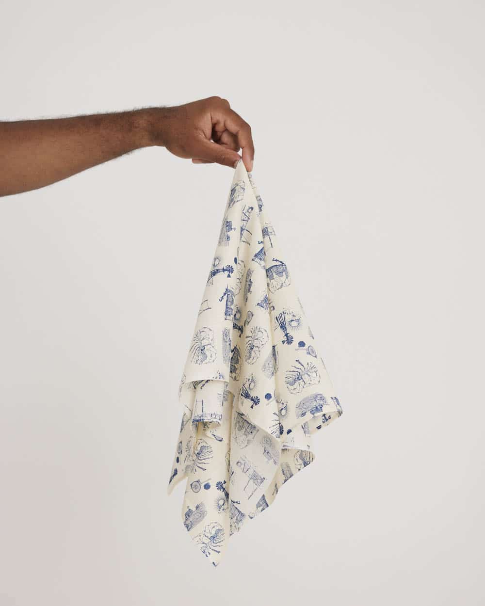 One Ear Brand Dust Bowl Bandanna - Toile