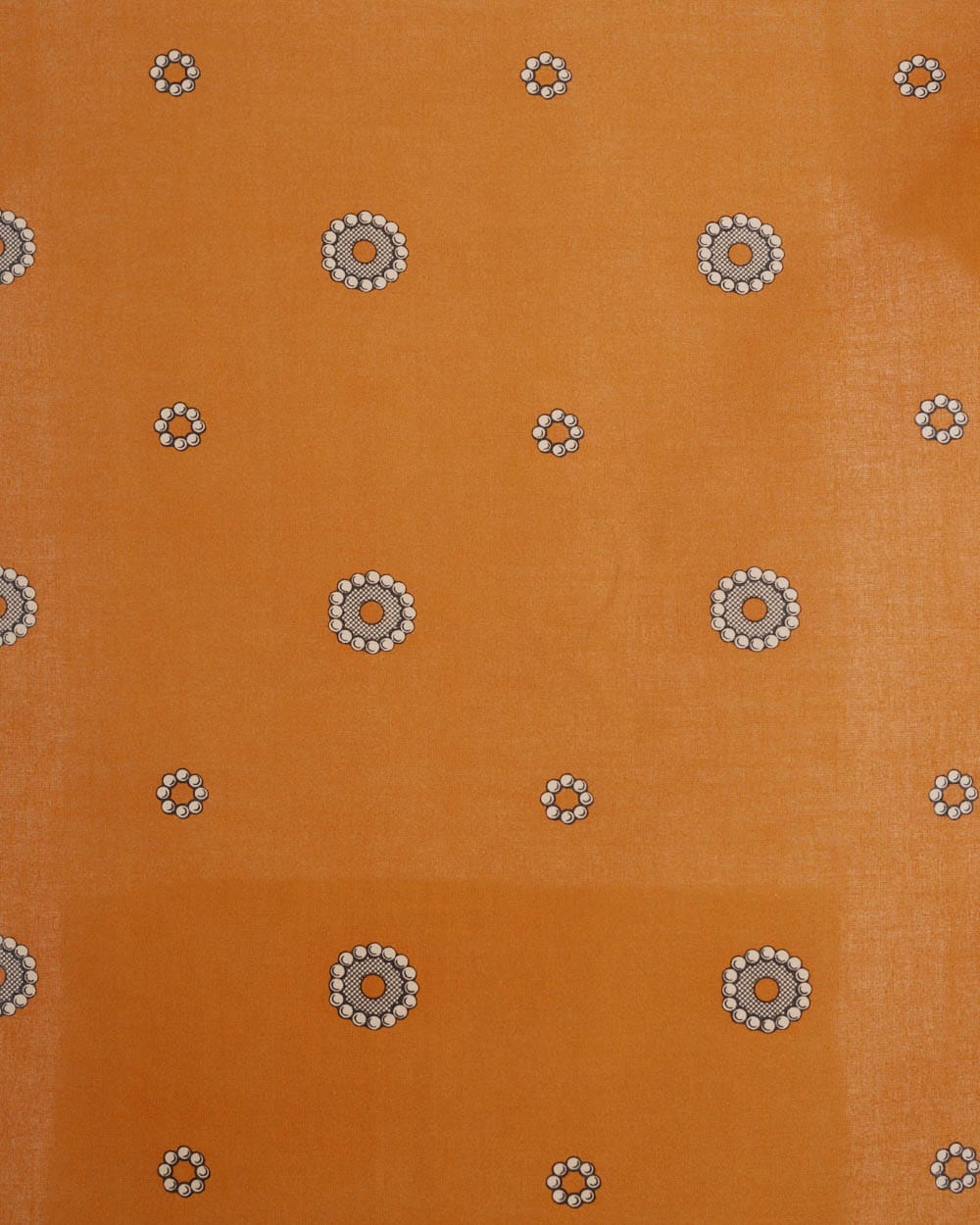 One Ear Brand Filigree Bandanna - Tangerine