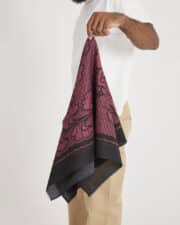 One Ear Brand Kiku Bandanna - Urushi