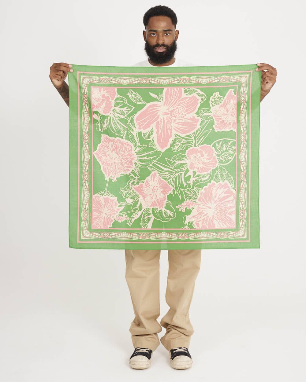 One Ear Brand Ridiculum Bandanna - Verdant Green
