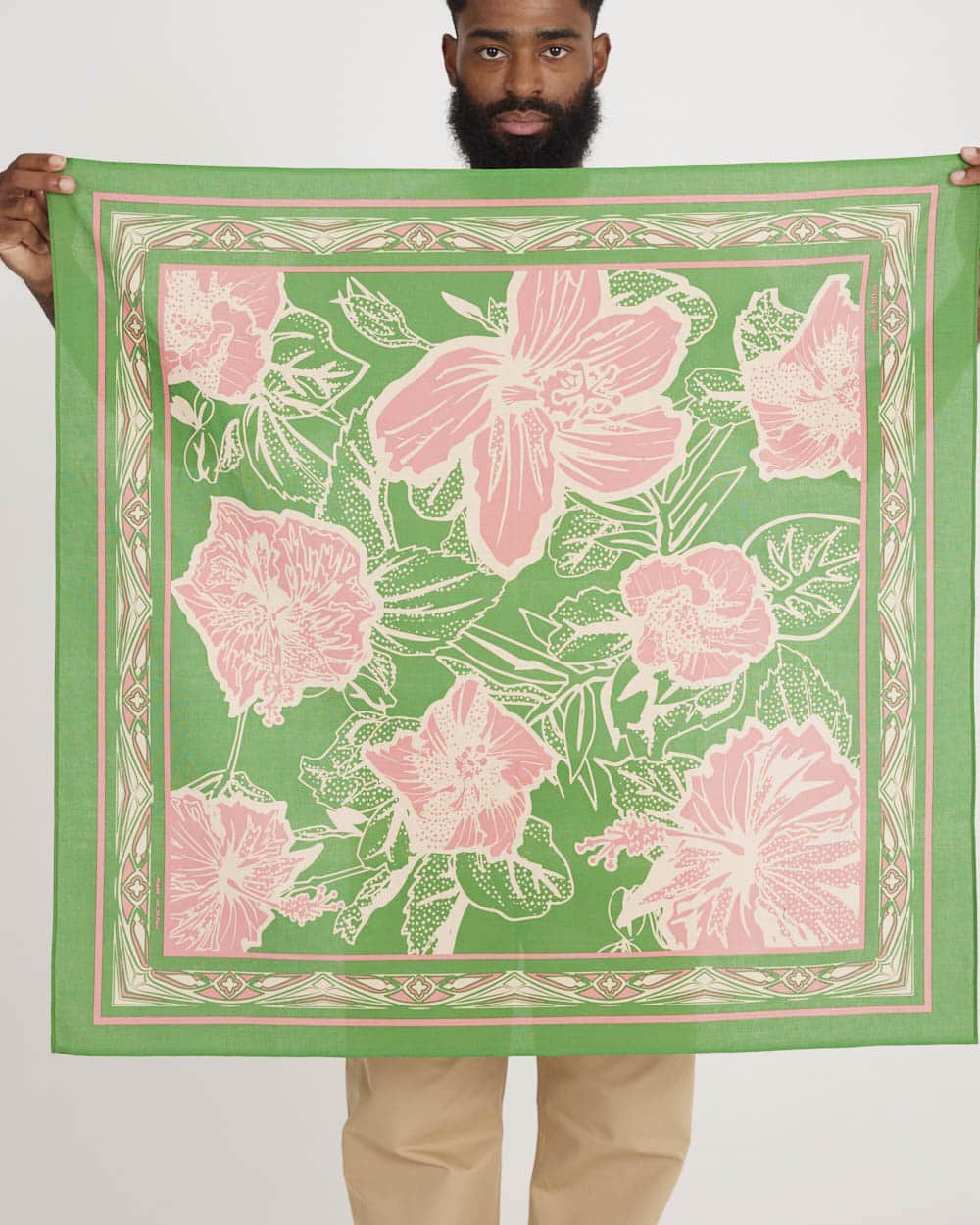 One Ear Brand Ridiculum Bandanna - Verdant Green