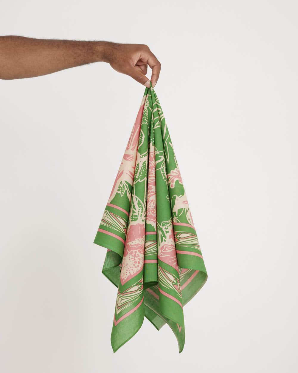 One Ear Brand Ridiculum Bandanna - Verdant Green