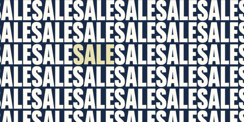 Sale banner